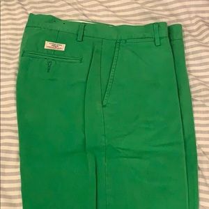 Green Polo by Ralph Lauren Classic Chino Pant